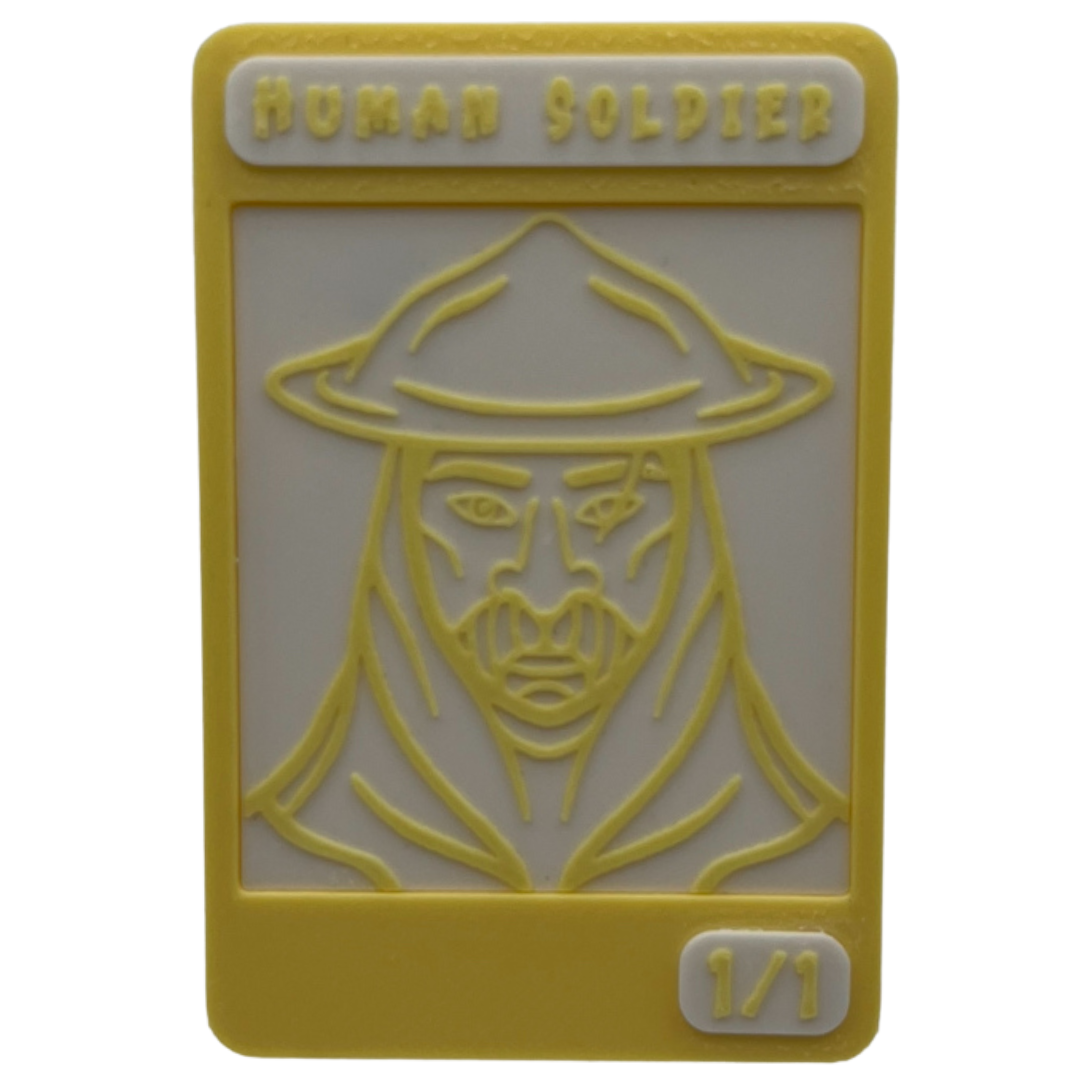 1/1 WHITE HUMAN SOLDIER