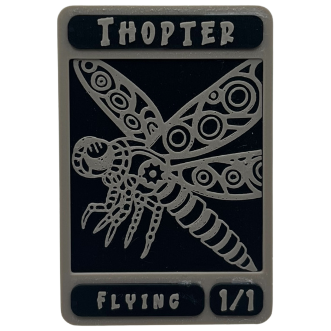 1/1 COLORLESS THOPTER FLYING